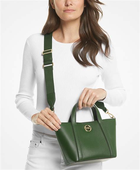 MICHAEL Michael Kors Hadleigh Small Leather .